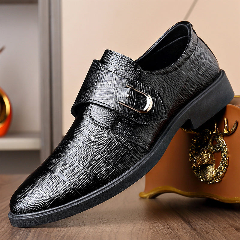 😍👞Veelzijdige geklede herenschoenen met bandjes