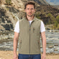 🔥Gratis verzending✈️Heren casual outdoor bodywarmer met opstaande kraag