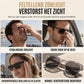 Vintage retro zonnebril met vierkant montuur