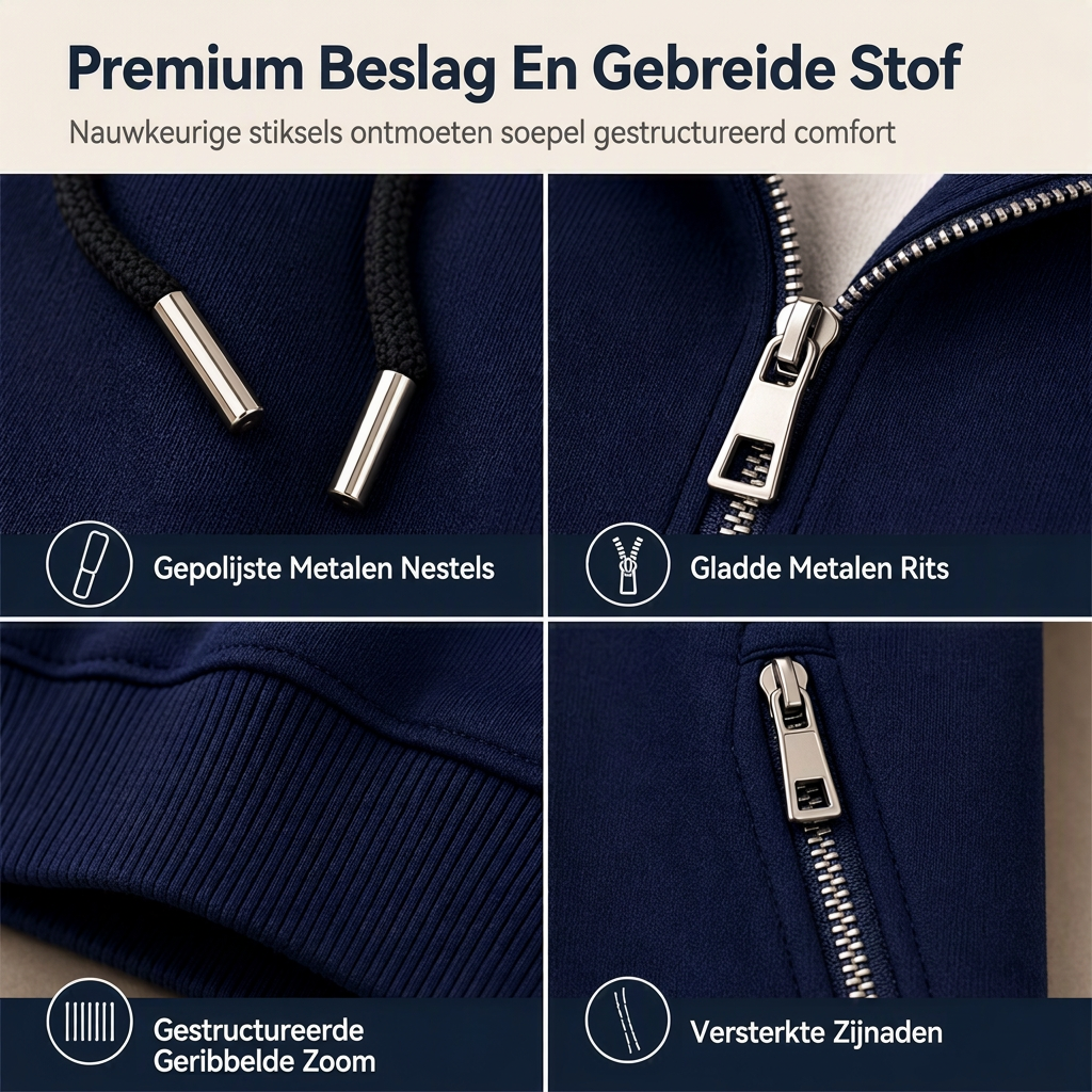 🔥Gratis verzending✈️Premium Dames Hoodie met Volledige Rits – Comfortabel & Praktisch