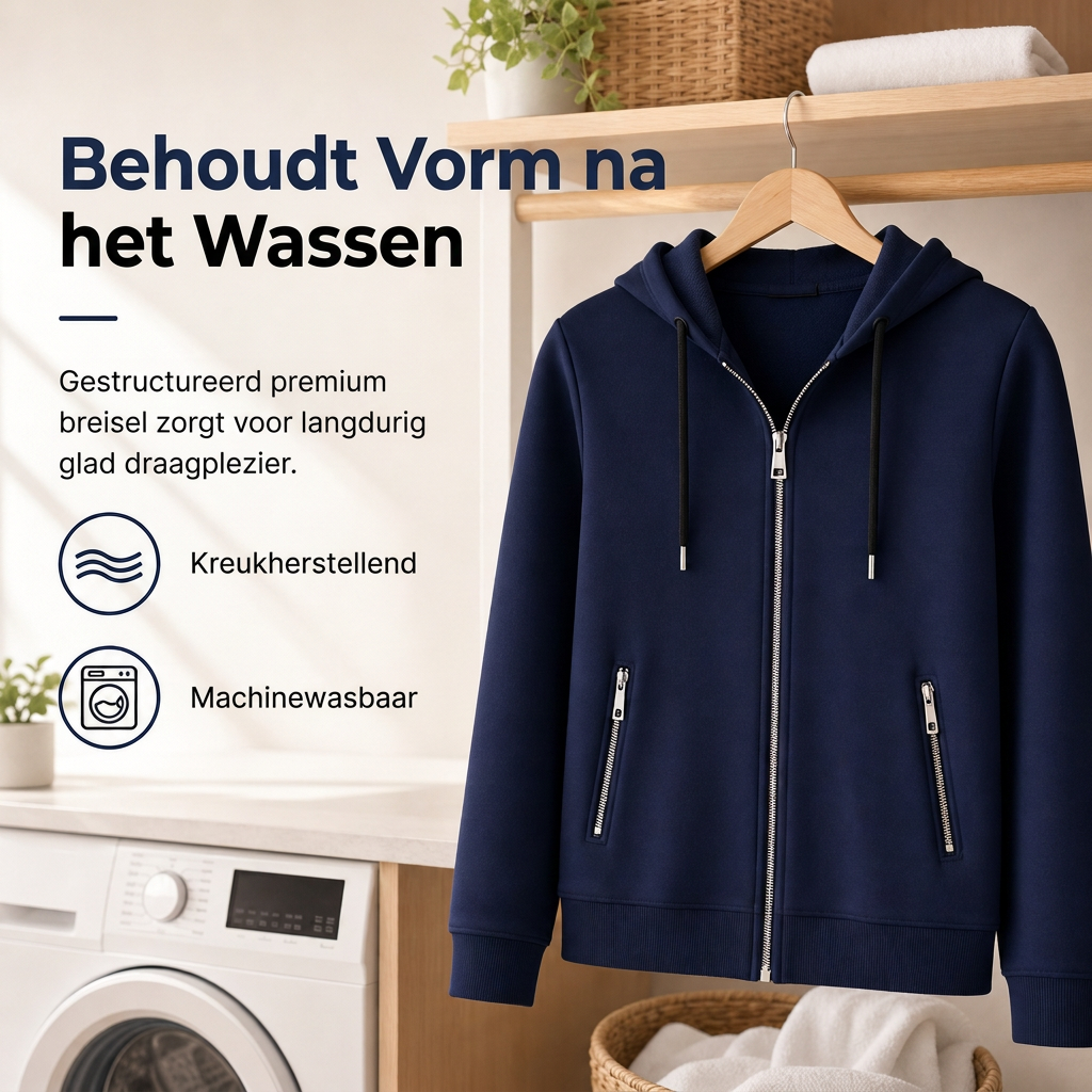 🔥Gratis verzending✈️Premium Dames Hoodie met Volledige Rits – Comfortabel & Praktisch