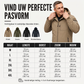 🔥Gratis verzending✈️Warme Waterdichte Heren Winterjas met Capuchon – Bescherming tegen Kou & Regen