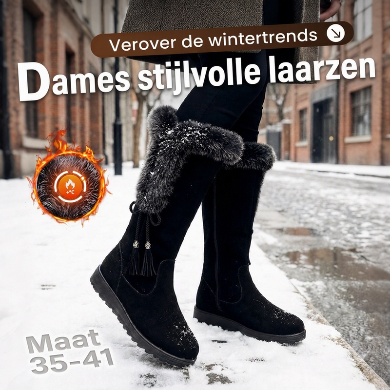 😍Warme antislip slijtvaste kuitlaarzen voor dames