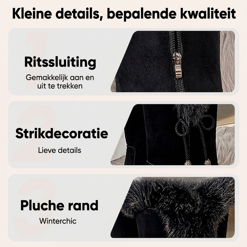 😍Warme antislip slijtvaste kuitlaarzen voor dames