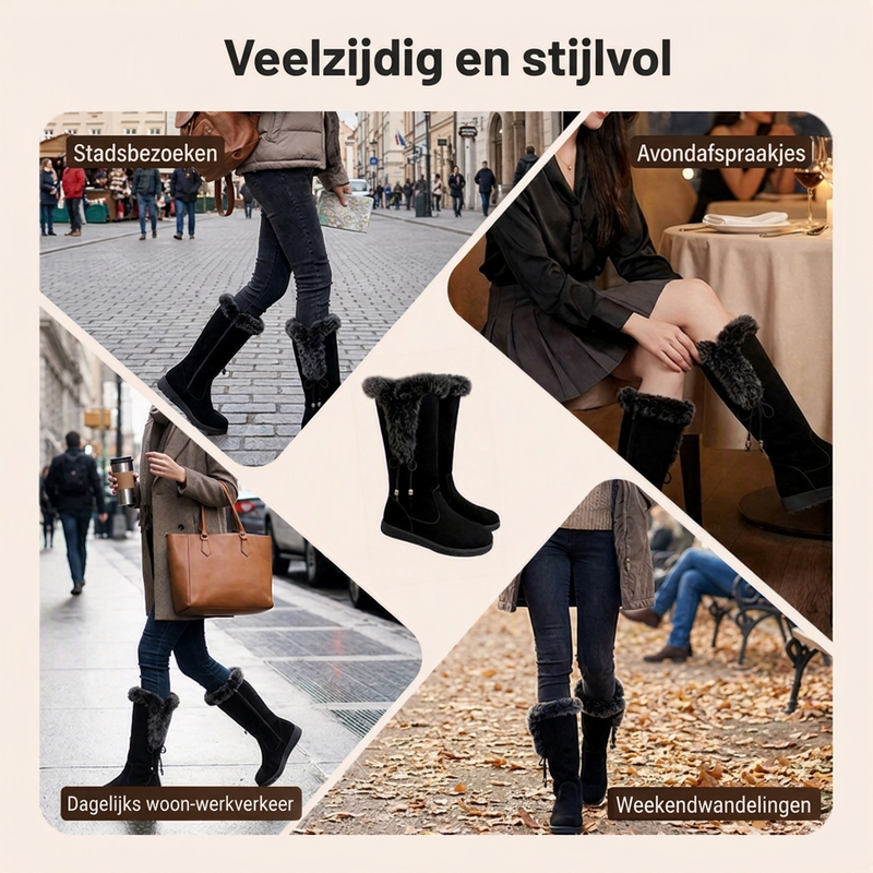 😍Warme antislip slijtvaste kuitlaarzen voor dames