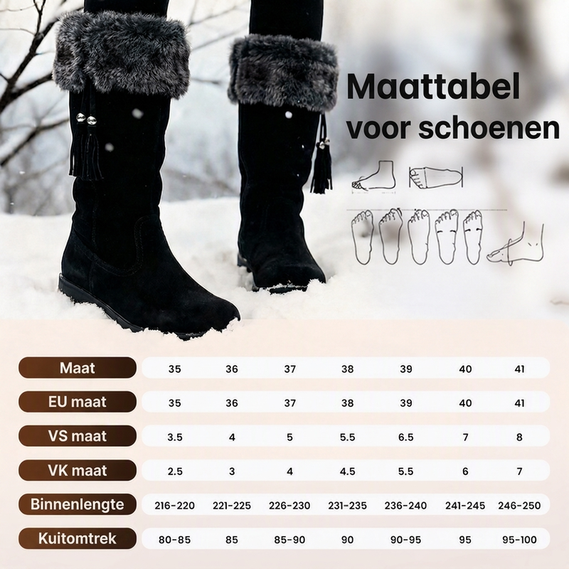 😍Warme antislip slijtvaste kuitlaarzen voor dames