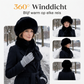 Winter pluche verdikte sjaal en muts warme set