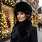 Winter pluche verdikte sjaal en muts warme set