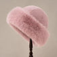 Winter pluche verdikte sjaal en muts warme set