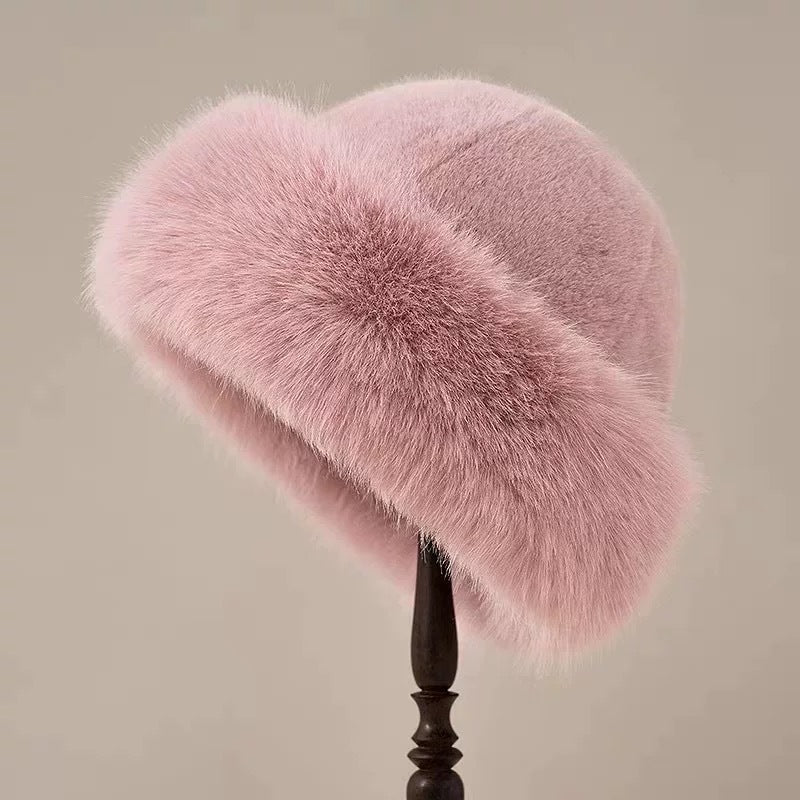 Winter pluche verdikte sjaal en muts warme set