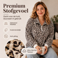 🔥Gratis verzending✈️Dames Sweater met Luipaardprint en Kwartrits – Comfortabel, Modieus & Makkelijk te Combineren
