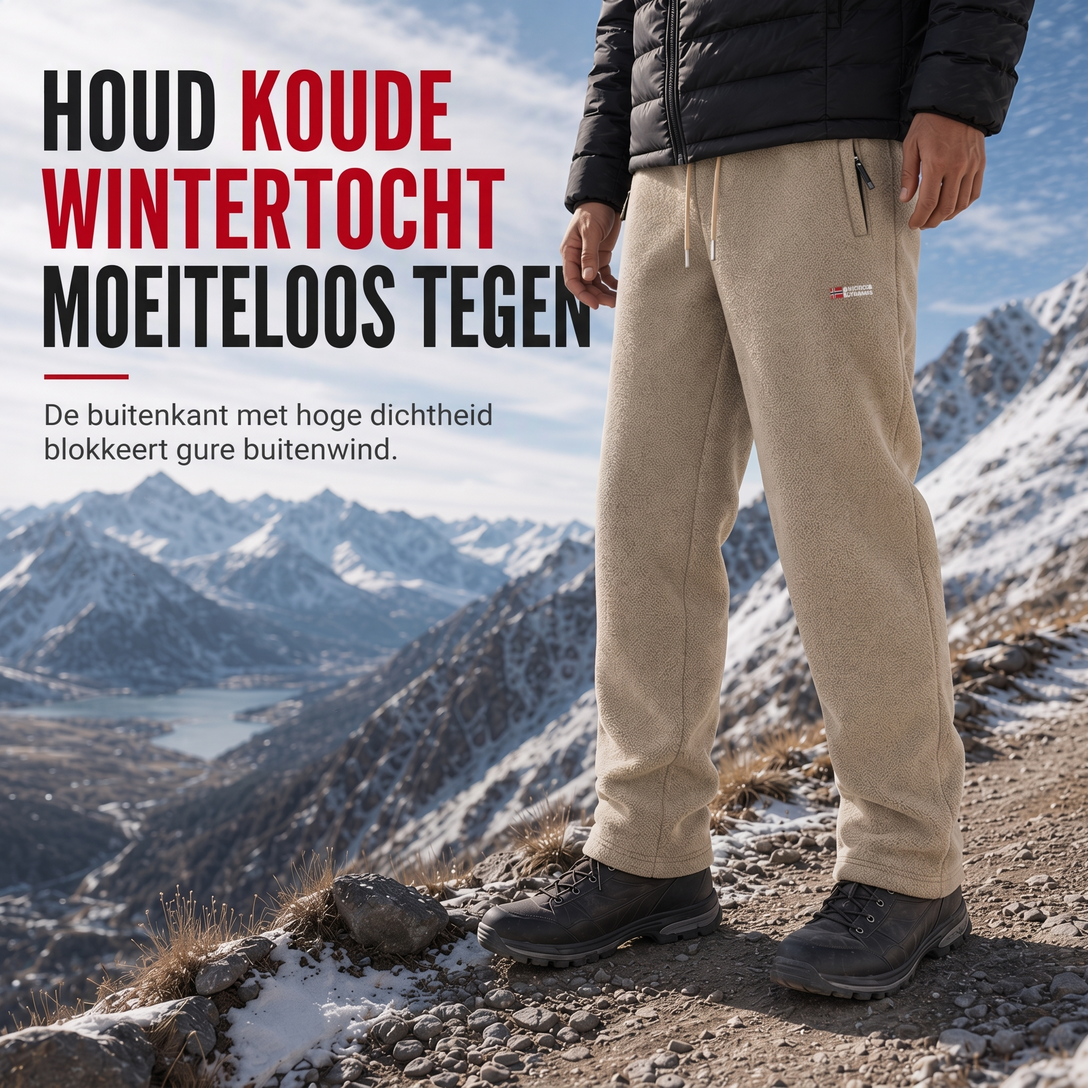 🔥Gratis verzending✈️Unisex Verwarmde Dikke Fleecebroek – Extra Warm, Zacht & Comfortabel voor Koude Dagen 🧸