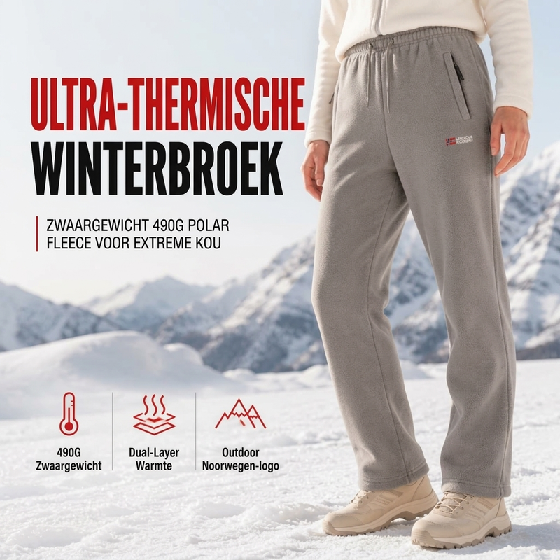 🔥Gratis verzending✈️Unisex Verwarmde Dikke Fleecebroek – Extra Warm, Zacht & Comfortabel voor Koude Dagen 🧸