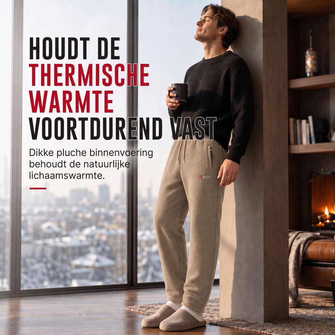 🔥Gratis verzending✈️Unisex Verwarmde Dikke Fleecebroek – Extra Warm, Zacht & Comfortabel voor Koude Dagen 🧸