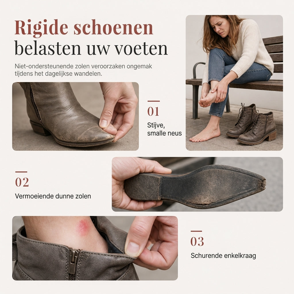 🔥Gratis verzending✈️Dames suède Martin boots met schuine gesp, dikke middenhiel en zijrits, enkellaarzen