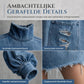 🔥Gratis verzending✈️Dames Oversized Denim Mini-Jurk met Colkraag – Comfortabele Pasvorm, Trendy & Casual Chic