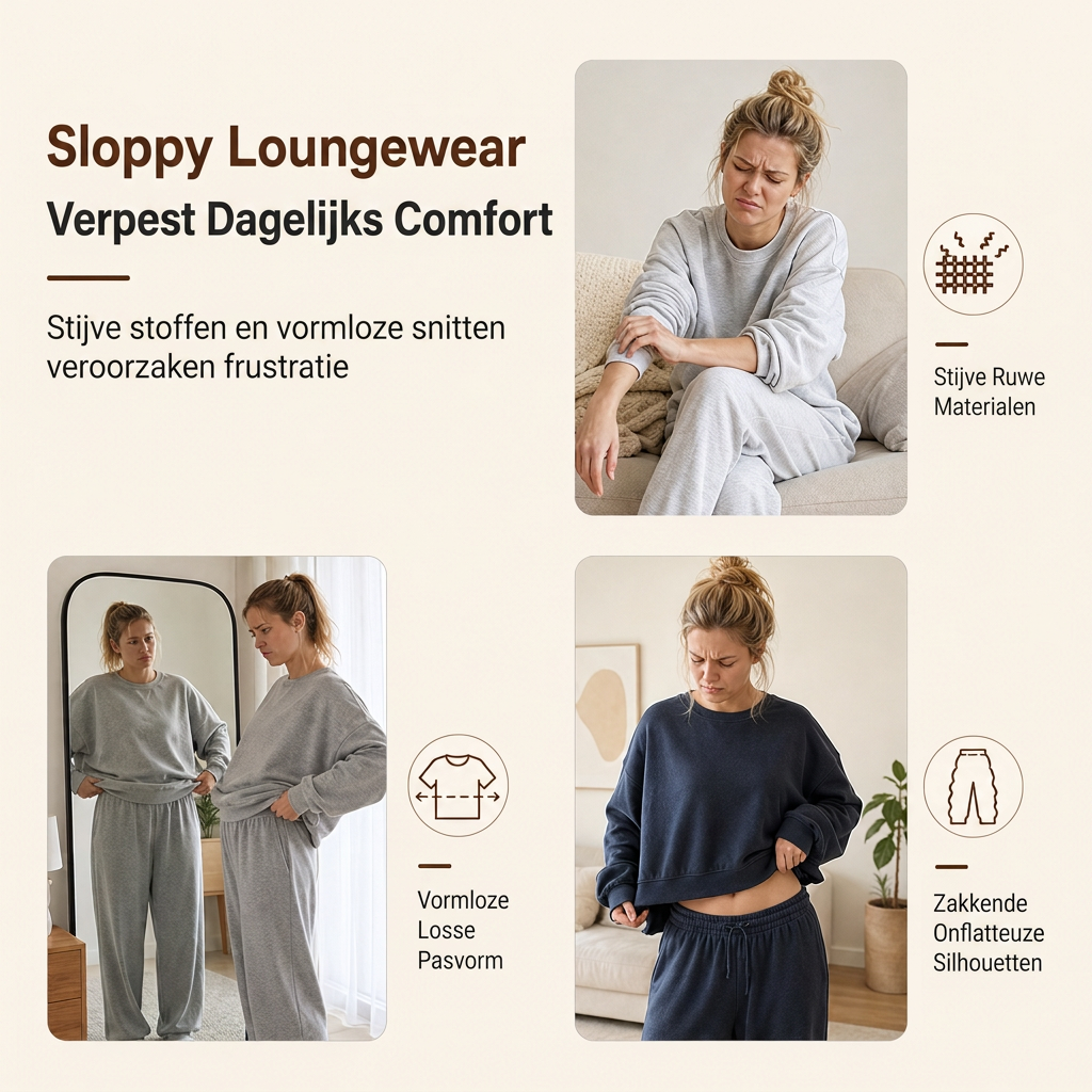 🔥Gratis verzending✈️Casual zachte gebreide tweedelige loungewear set voor dames met capuchon, ritstrui en wijde pijpen broek
