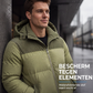 🔥Gratis verzending✈️Heren wintergevoerde capuchonjack met kleurenblokpatroon