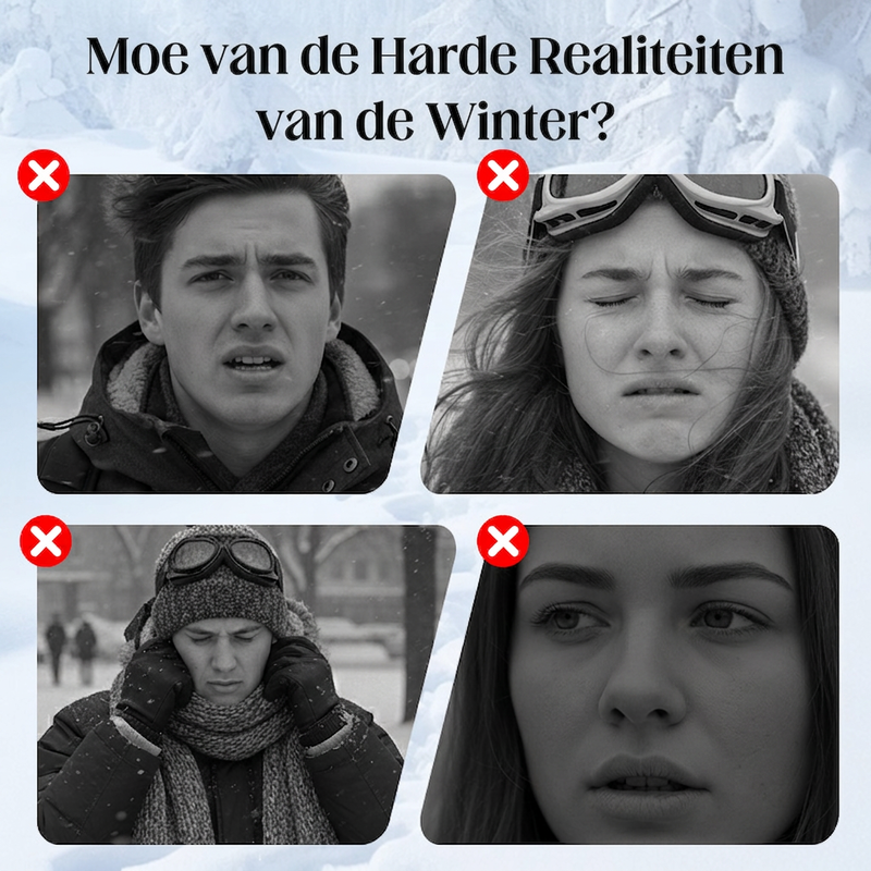 ❄️ Winter Outdoor Essential 🧣 Thermische Bivakmuts met Gezichtsmasker & Trekkoord – Warm, Comfortabel & Windbeschermend