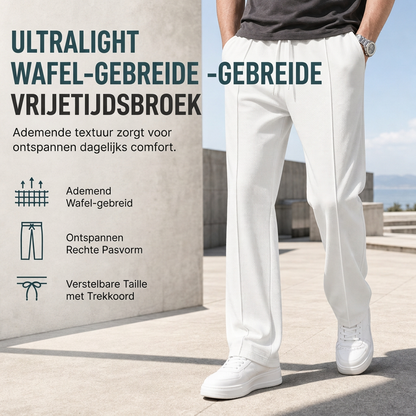⚡ Casual Comfort 🏃 Heren Losvallende Sportbroek – Licht, Bewegingsvrij & Ideaal voor Elke Dag