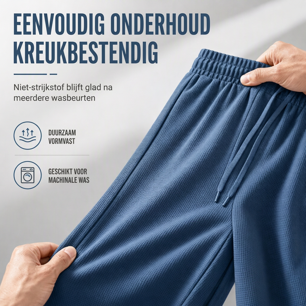 ⚡ Casual Comfort 🏃 Heren Losvallende Sportbroek – Licht, Bewegingsvrij & Ideaal voor Elke Dag