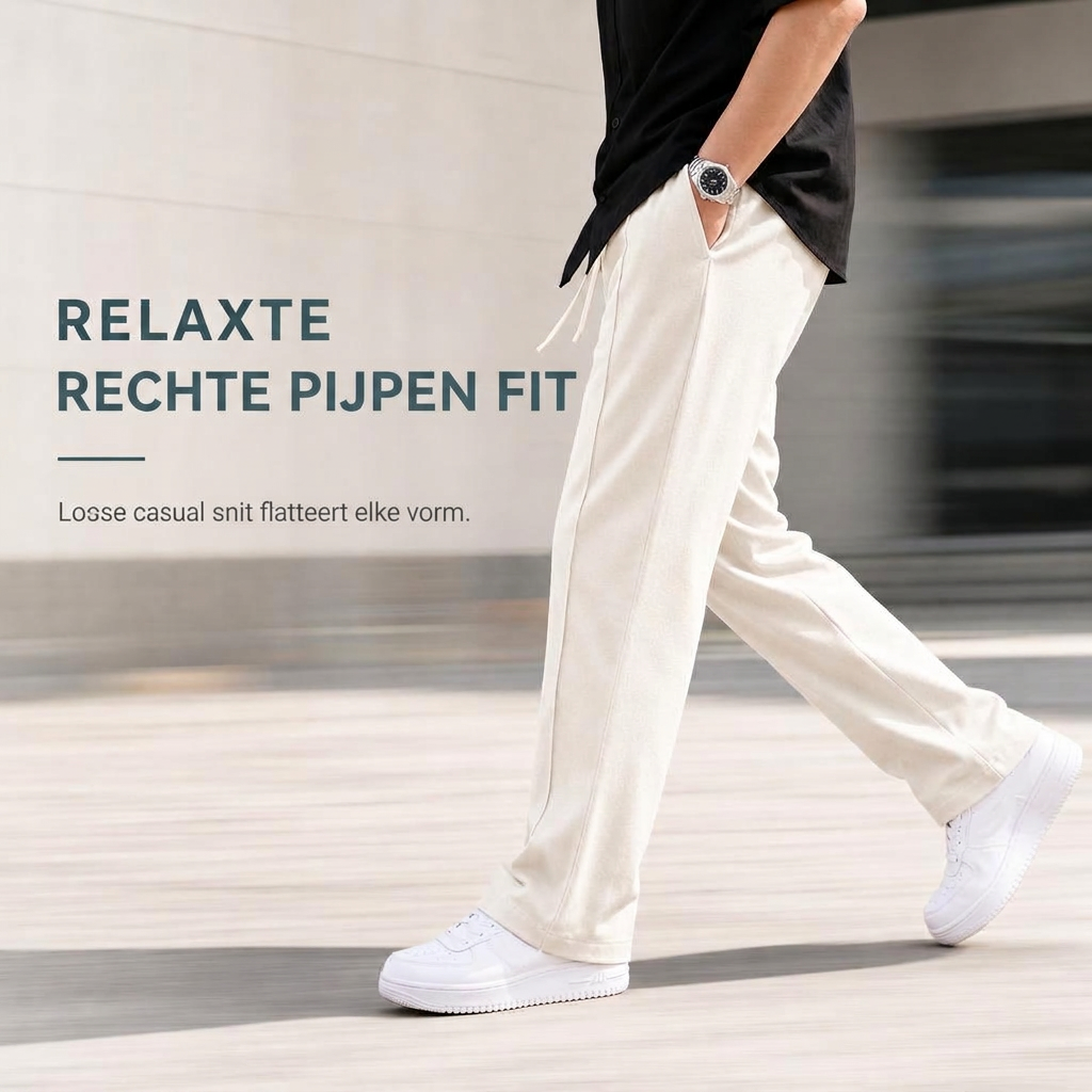 ⚡ Casual Comfort 🏃 Heren Losvallende Sportbroek – Licht, Bewegingsvrij & Ideaal voor Elke Dag