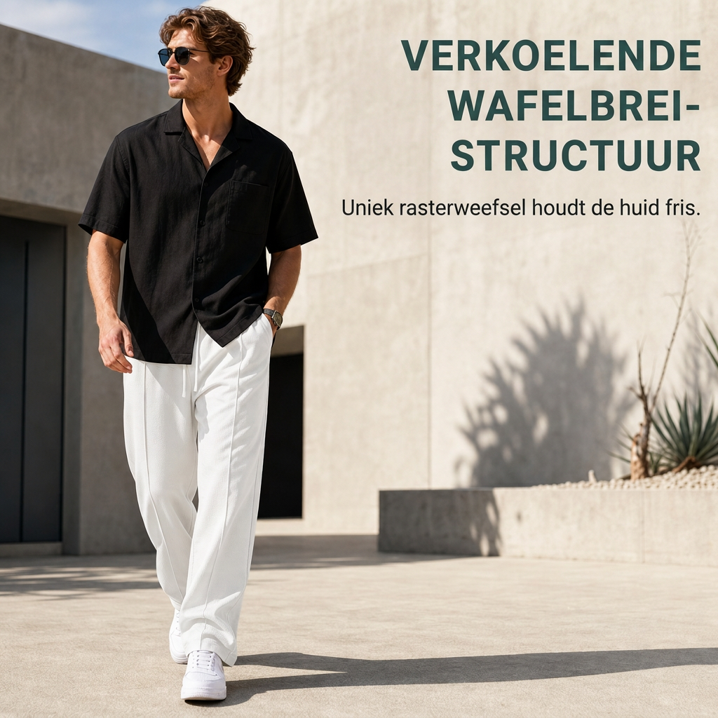 ⚡ Casual Comfort 🏃 Heren Losvallende Sportbroek – Licht, Bewegingsvrij & Ideaal voor Elke Dag