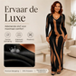 ✨ Elegante Look 💃 Dames Bodycon Maxi Jurk met Print & Lange Mouwen – Flatterend, Vrouwelijk & Stijlvol