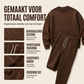 🔥Gratis verzending✈️Herenset van jacquard sweatshirt met letters en joggingbroek met trekkoord