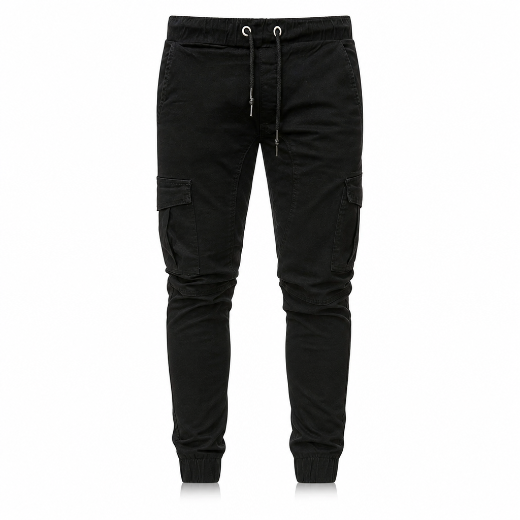 👖😍Casual effen gekleurde cargo joggingbroek voor heren