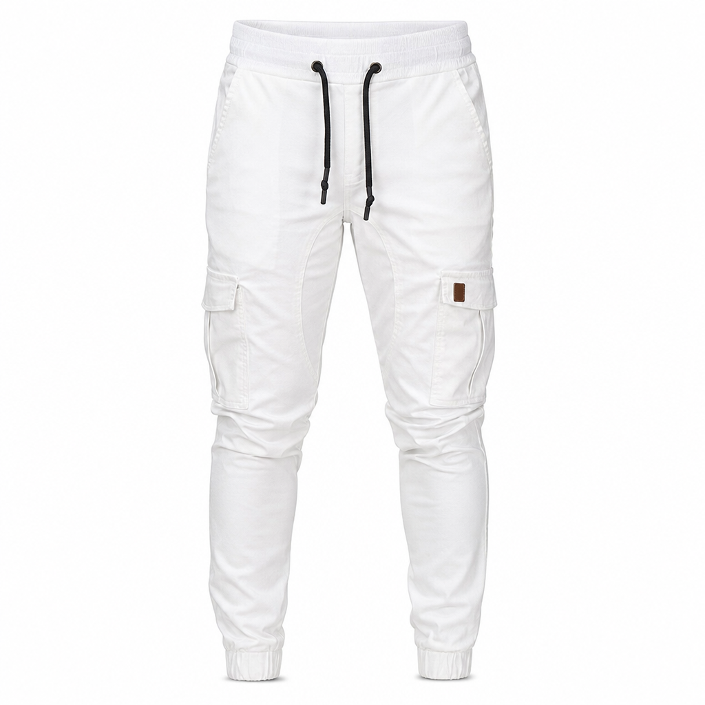 👖😍Casual effen gekleurde cargo joggingbroek voor heren