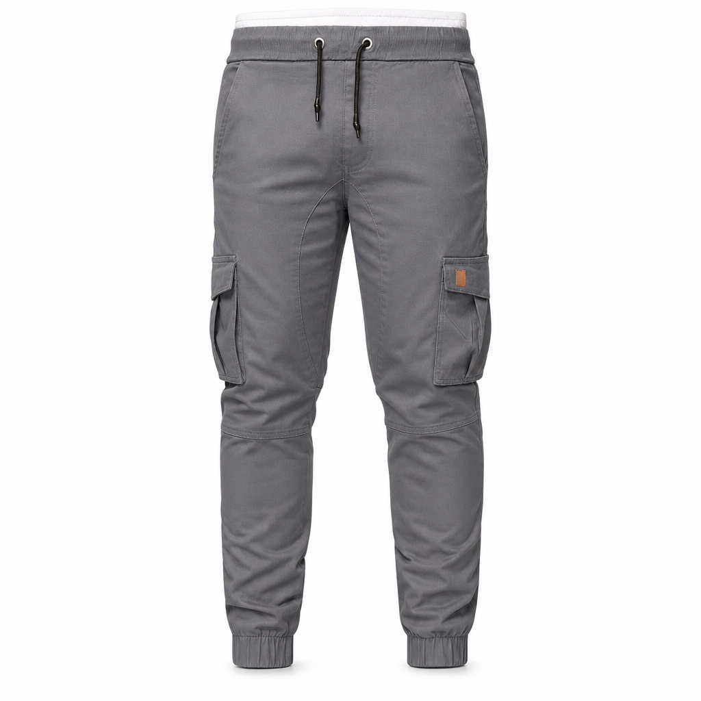 👖😍Casual effen gekleurde cargo joggingbroek voor heren