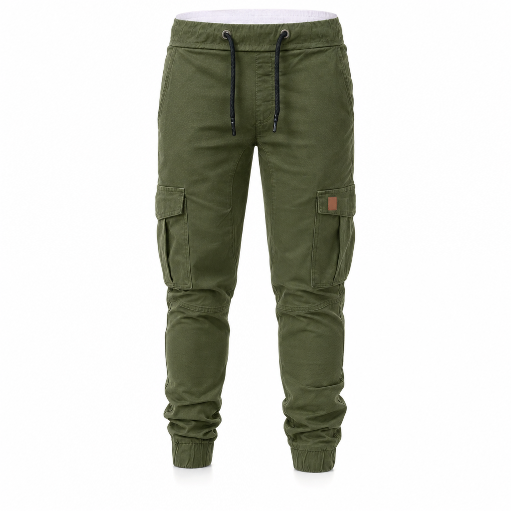 👖😍Casual effen gekleurde cargo joggingbroek voor heren