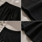 🔥Gratis verzending✈️Set bestaande uit een casual off-shoulder top en een broek met wijde pijpen voor dames