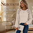 ✨Tijdelijke Favoriet 👚 Dames Casual Geribbelde Gebreide Top met Lange Mouwen – Zacht, Comfortabel & Makkelijk te Combineren
