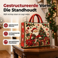 😍🎁Gewatteerde draagtas met kerstthema