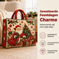 😍🎁Gewatteerde draagtas met kerstthema