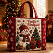 😍🎁Gewatteerde draagtas met kerstthema