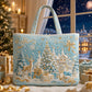 😍🎁Gewatteerde draagtas met kerstthema