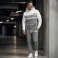 🔥Gratis verzending✈️Heren casual colour-block hoodie en broek set