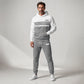 🔥Gratis verzending✈️Heren casual colour-block hoodie en broek set