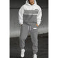 🔥Gratis verzending✈️Heren casual colour-block hoodie en broek set