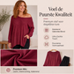 😍Off-shoulder top voor dames met splitzoom