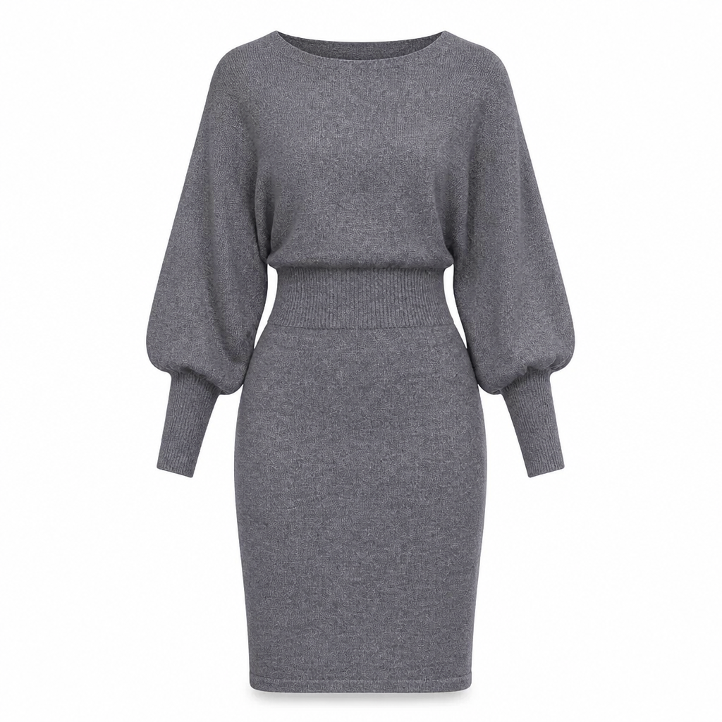 🔥Gratis verzending✈️ Dames Gebreide Jurk met Lange Mouwen – Zacht, Comfortabel & Stijlvol voor Elke Dag