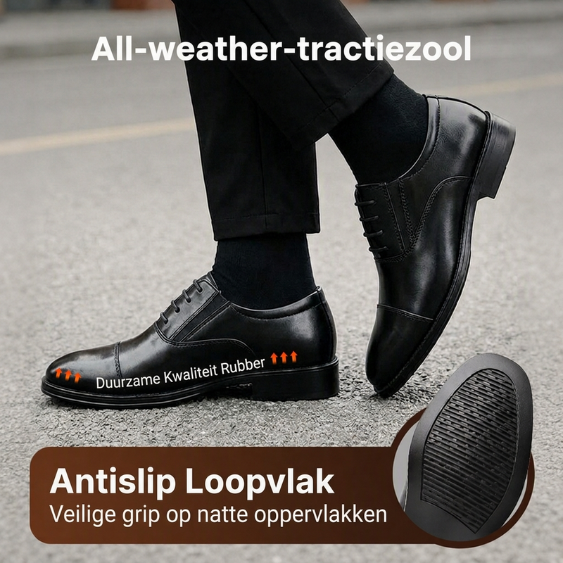 👔👞Heren zakelijke leren herenschoenen formele stijl✨ | Korting nu beschikbaar!