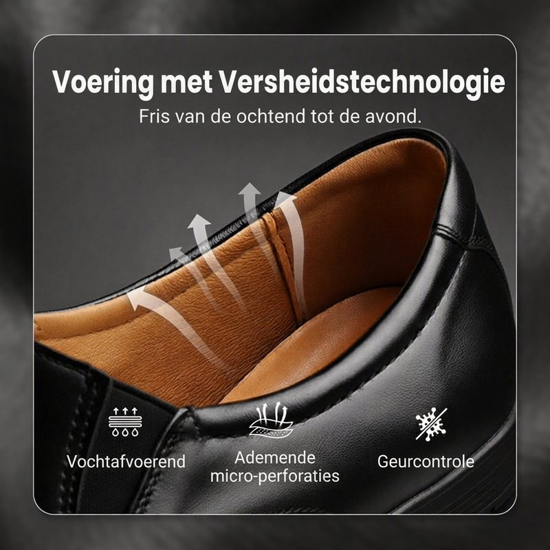 👔👞Heren zakelijke leren herenschoenen formele stijl✨ | Korting nu beschikbaar!