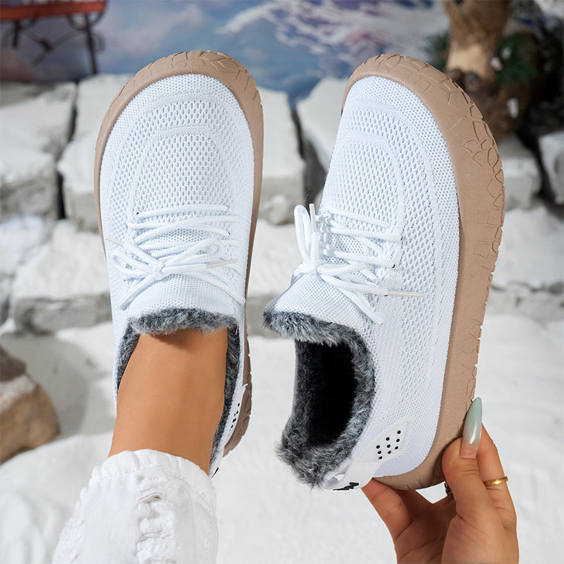 🔥 Vandaag Extra Voordelig - Casuele winterschoenen met pluche voering voor dames ✨ pluche voering warm casual model dagelijks gebruik