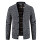 🔥 Vandaag Extra Voordelig - Heren casual vest met knopen en breisel ✨ breisel stof knopen mouwloos laagjeslook