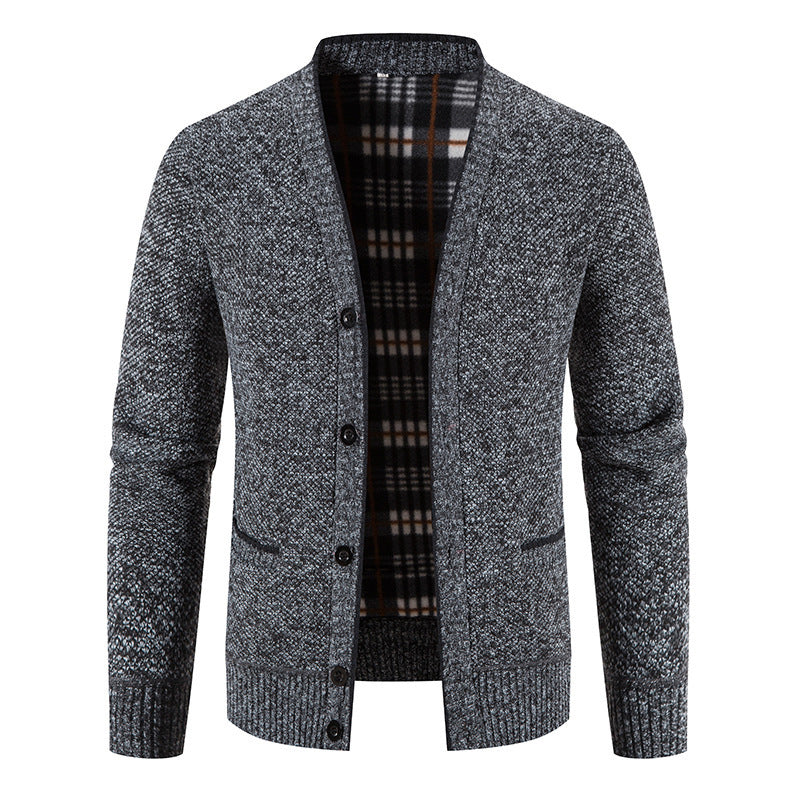 🔥 Vandaag Extra Voordelig - Heren casual vest met knopen en breisel ✨ breisel stof knopen mouwloos laagjeslook