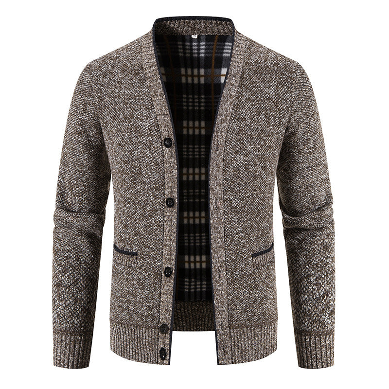 🔥 Vandaag Extra Voordelig - Heren casual vest met knopen en breisel ✨ breisel stof knopen mouwloos laagjeslook